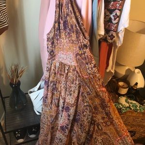 Halter high low jumpsuit